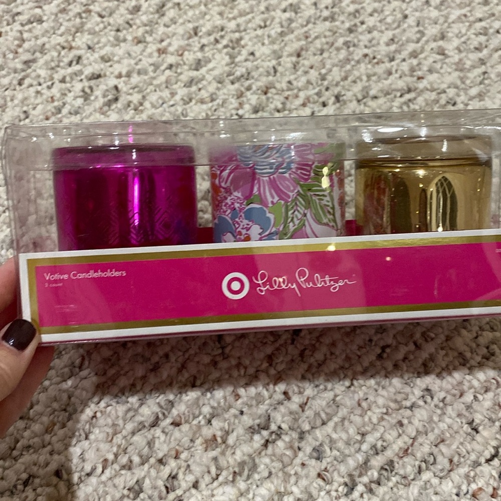 Lilly Pulitzer for Target votive candle set
